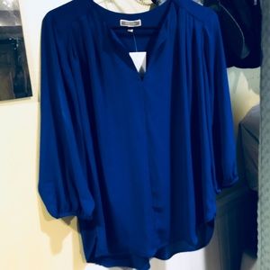 Cobalt blue blouse